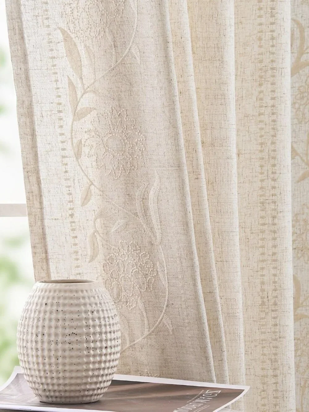 Pair Unbranded Dupe for Anthropologie Manette Curtain Panels (2) 50x84